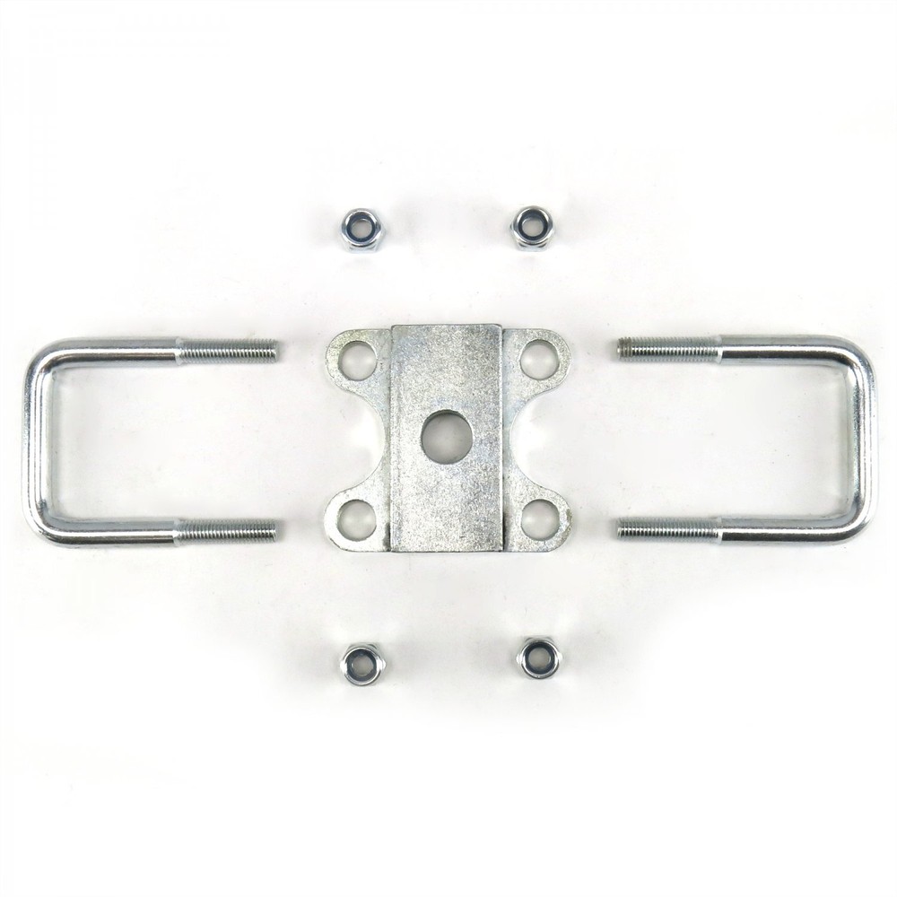 Helix 1928-34 Ford Front Spring Plate U-Bolt & Clamp Kit
