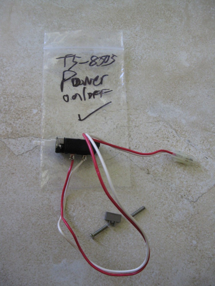 Kenwood TS-850S POWER On/Off switch with button in Excellent shape