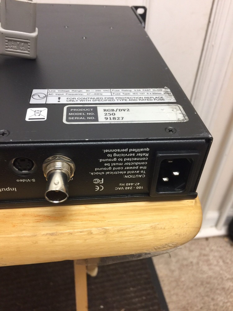 RGB Spectrum Dualview 2 250 RGB/DV2 Two Window Video Display Processor