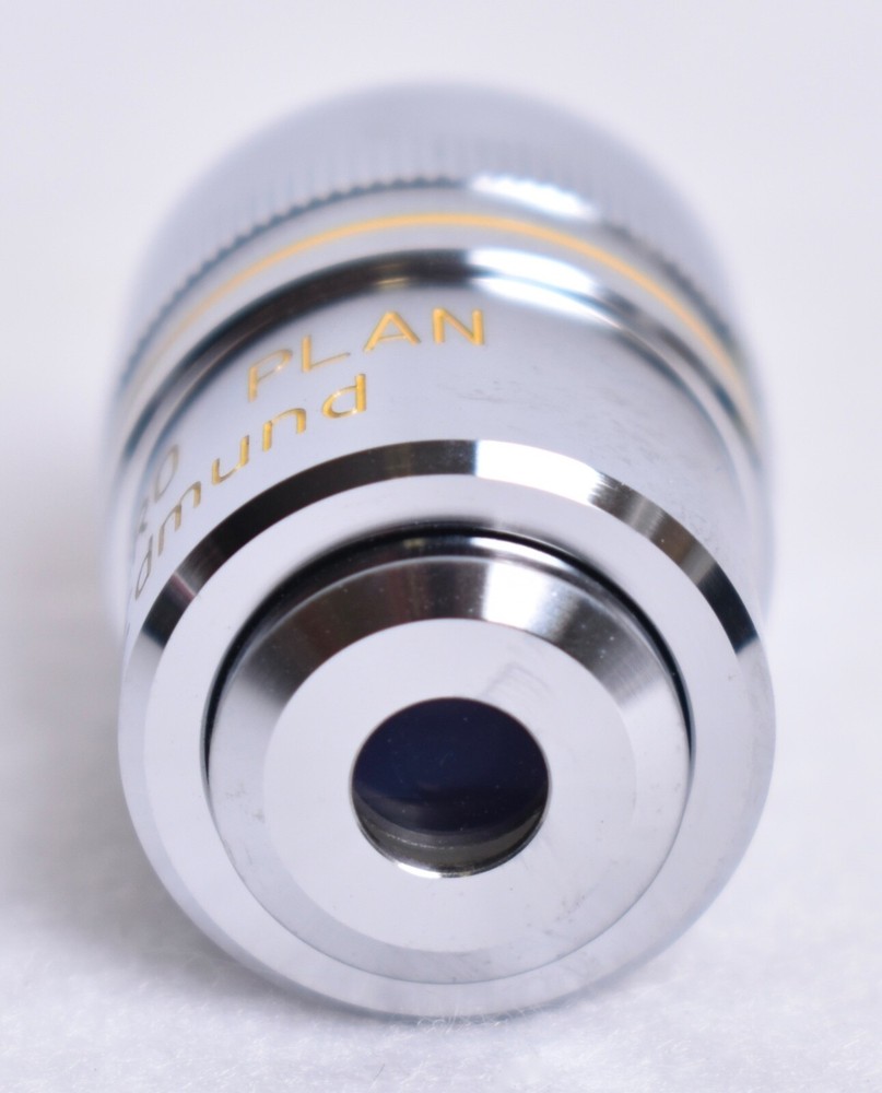 Edmund 10x Micro Plan DIN 10 0.25 Microscope Objective Lens