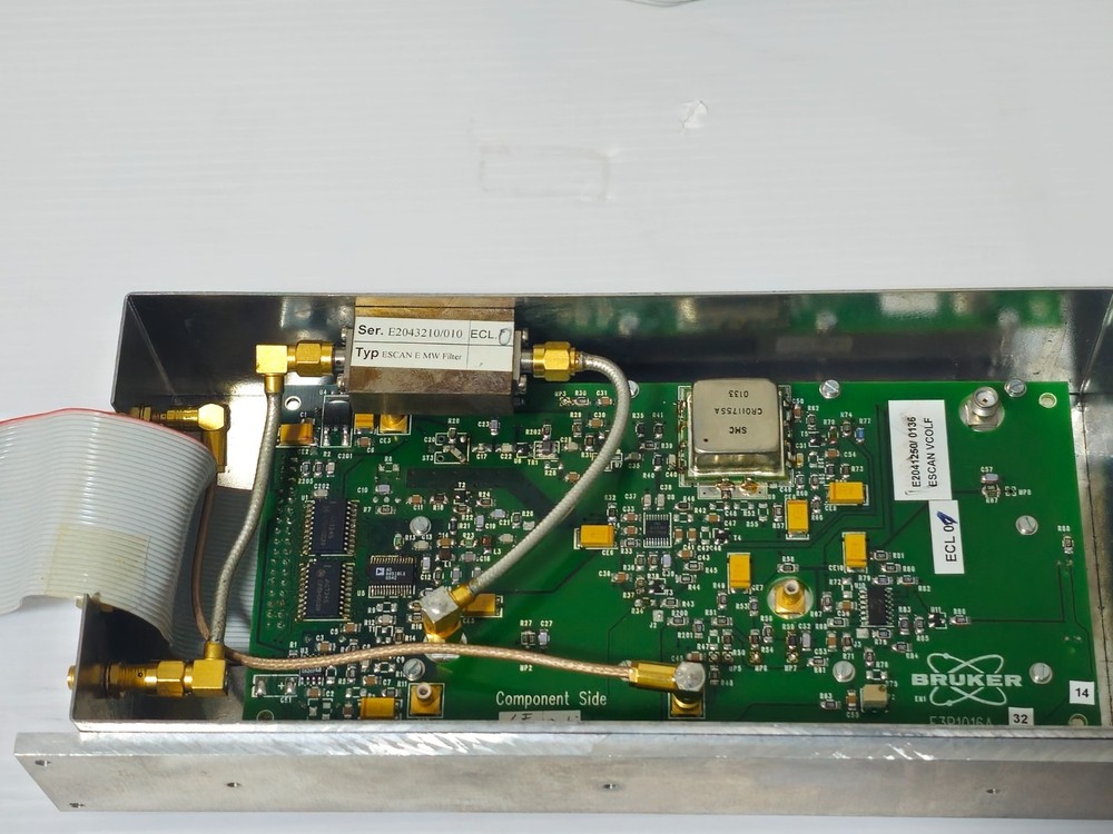Bruker E3P1016A ESCAN VCOLF RF Microwave Filter Module Assembly