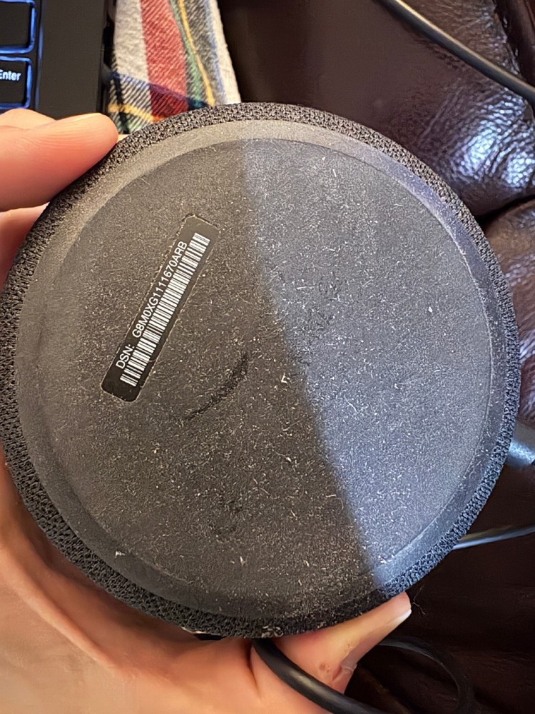 Amazon Echo Dot 3rd Gen Smart Speaker C76MP8 & Power Supply GP92NB