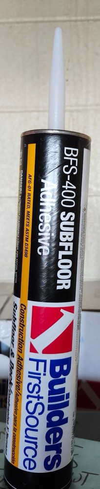 Builders Firstsource Construction Grade Subfloor Adhesive 28 oz Tubes (12 percas
