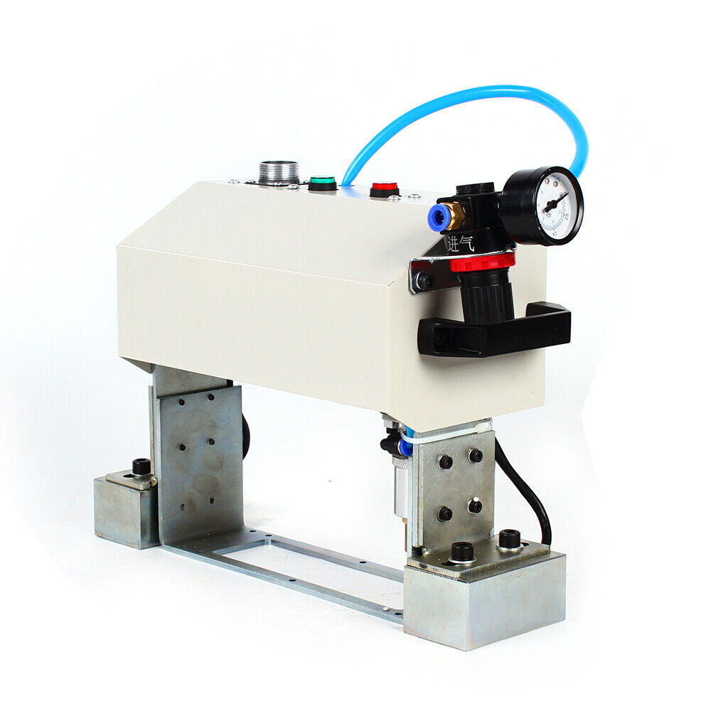 110V Pneumatic Dot Peen Marking Machine VIN Code Chassis Number Printer 140*40mm