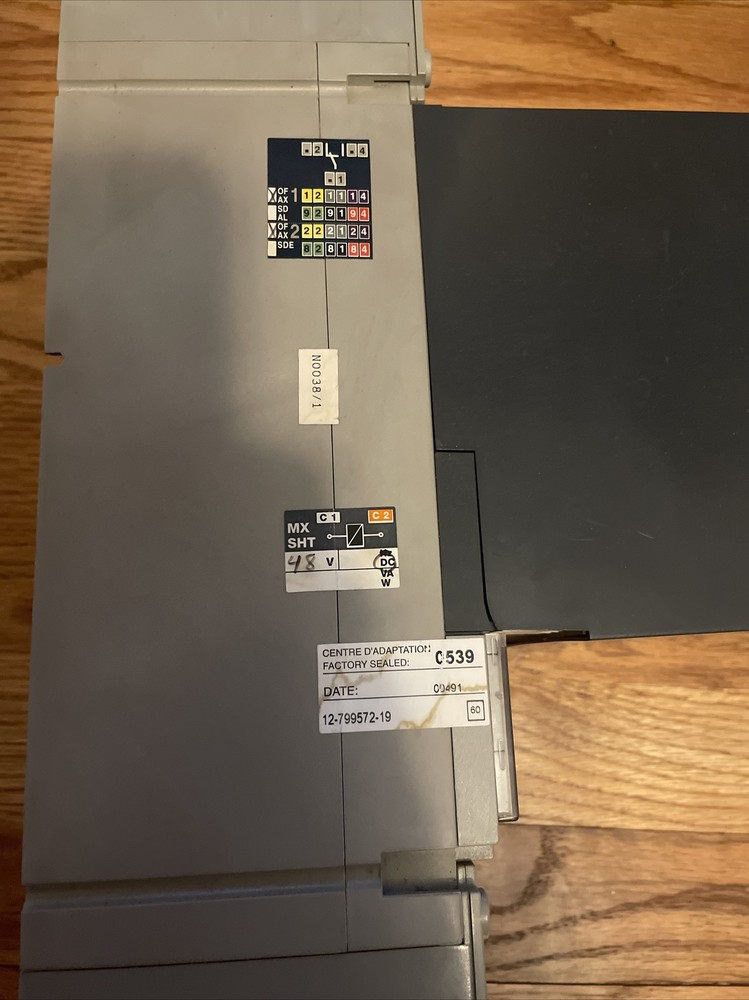 Merlin Gerin Compact NSJ400H 400A 3P 600V EO Circuit Breaker