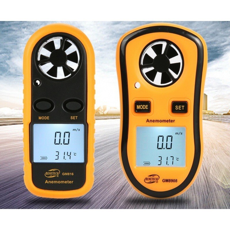 Professional - Standard High - Precision Wind Speed Meter for Accurate Readings