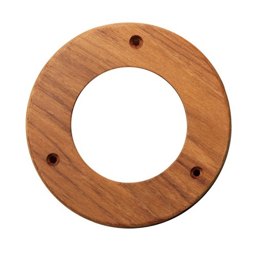 Whitecap Teak Trim Ring - 4" Inner Diameter Opening (61974)