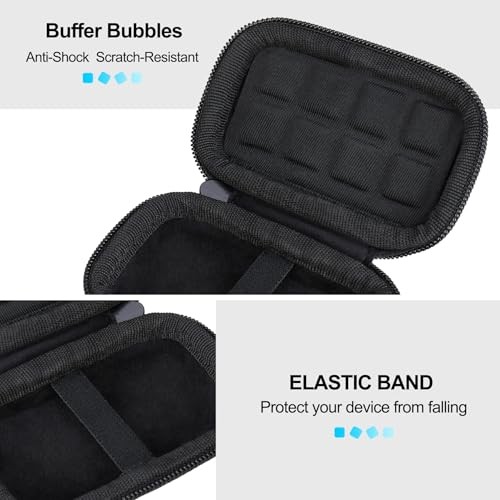 USB Flash Drive Case, USB Storage Case, USB Holder Storage Bag, Thumb Black