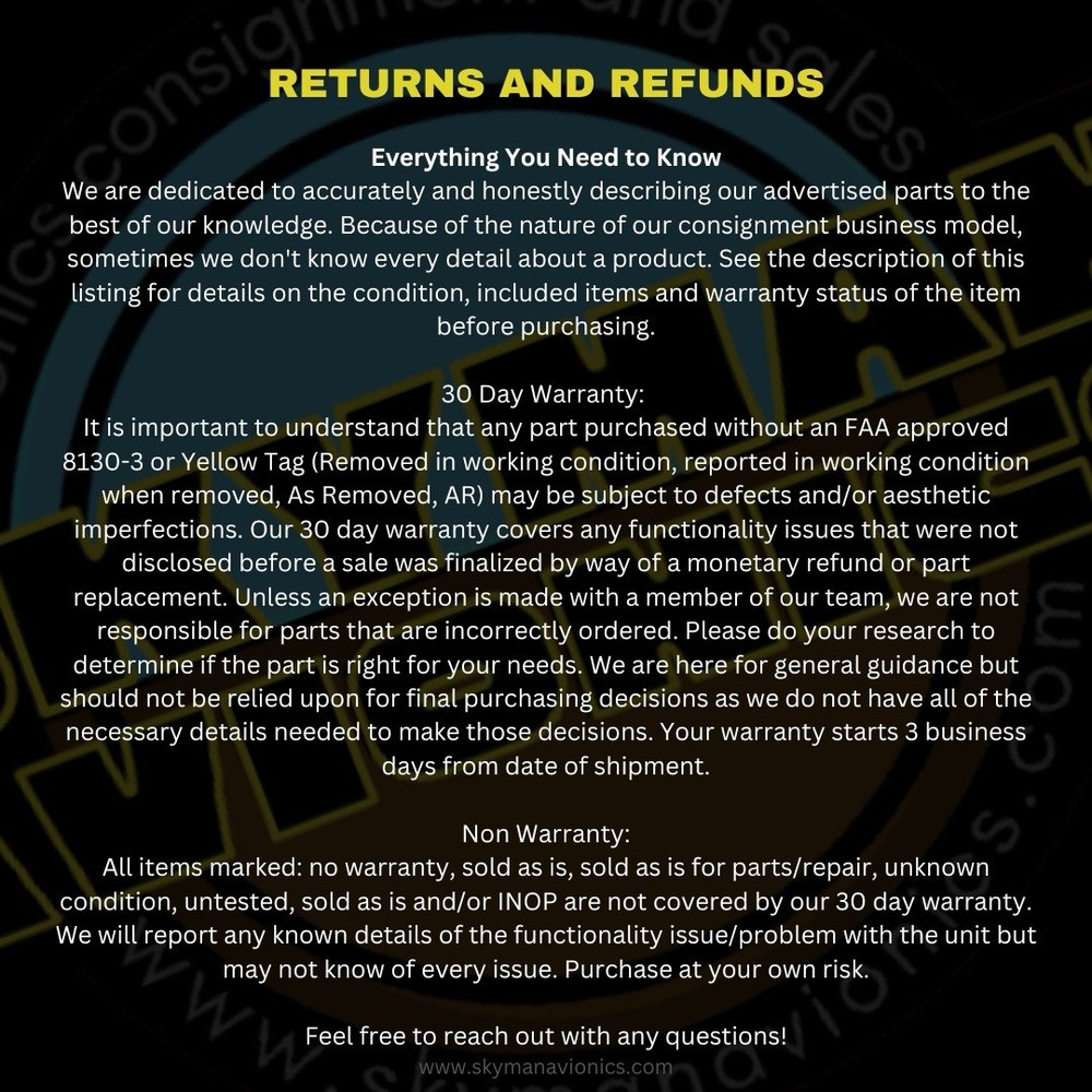 United Instruments Airspeed Indicator - 8125