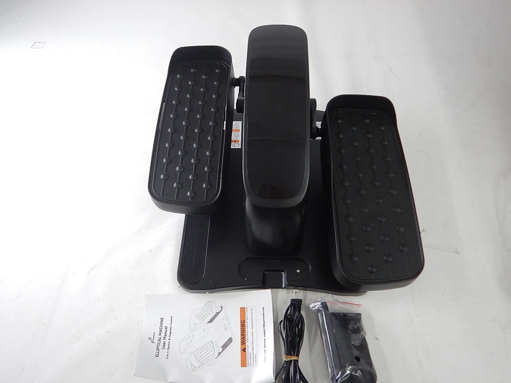 Under Desk Elliptical Training Machine Pedal Exerciser 2 in 1 Auto/Manual
