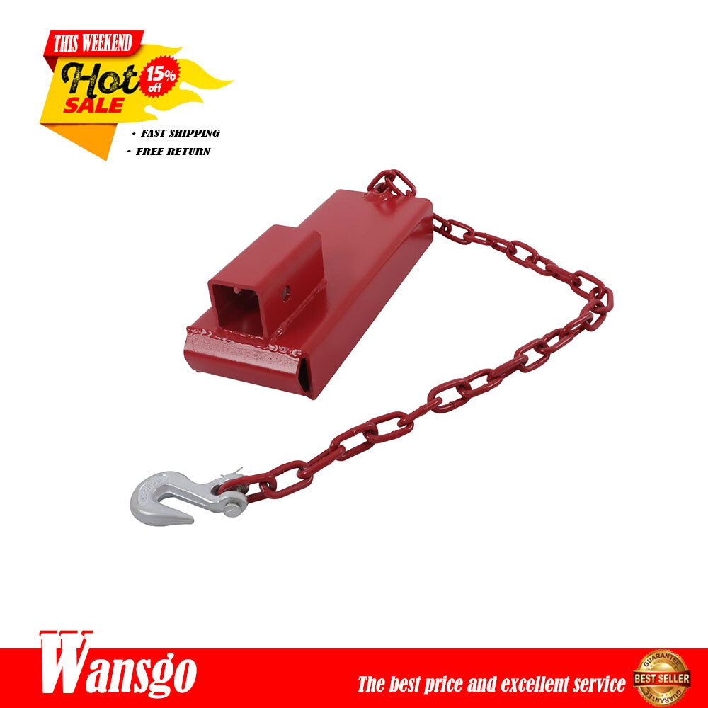 2" Hitch Receiver Forklift Trailers Towing Adapter Pallet Forks Attachment