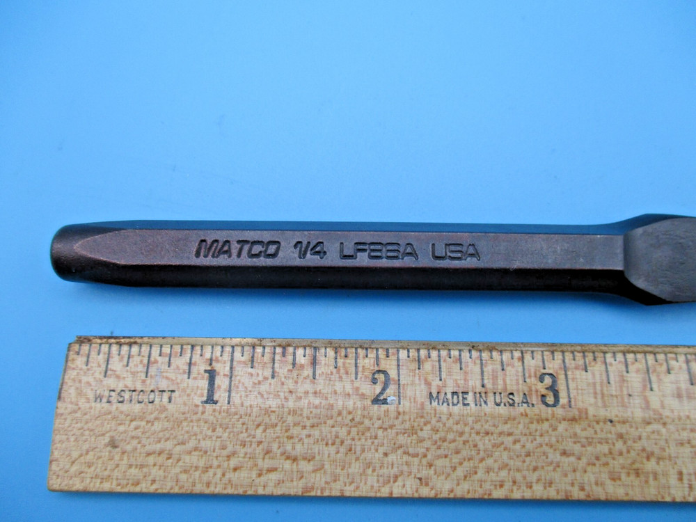 Matco Tools LF86A, 1/4" Flat Cape Chisel Made in the USA