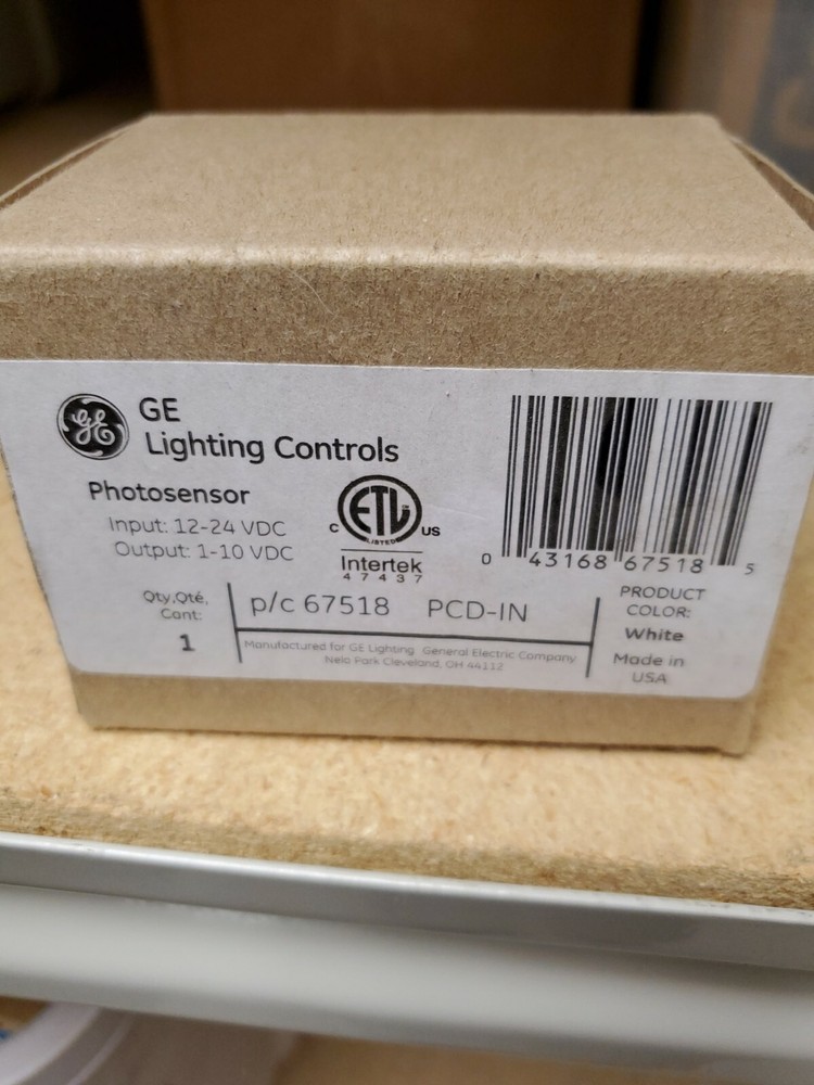 PCD-IN GE Lighting Controls
