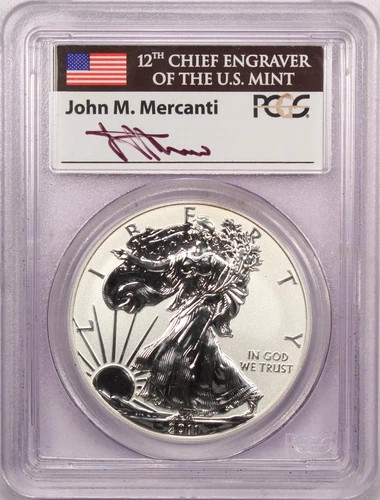 2011 Bullion Silver Eagles PCGS MS-70 Silver Eagle First Strike