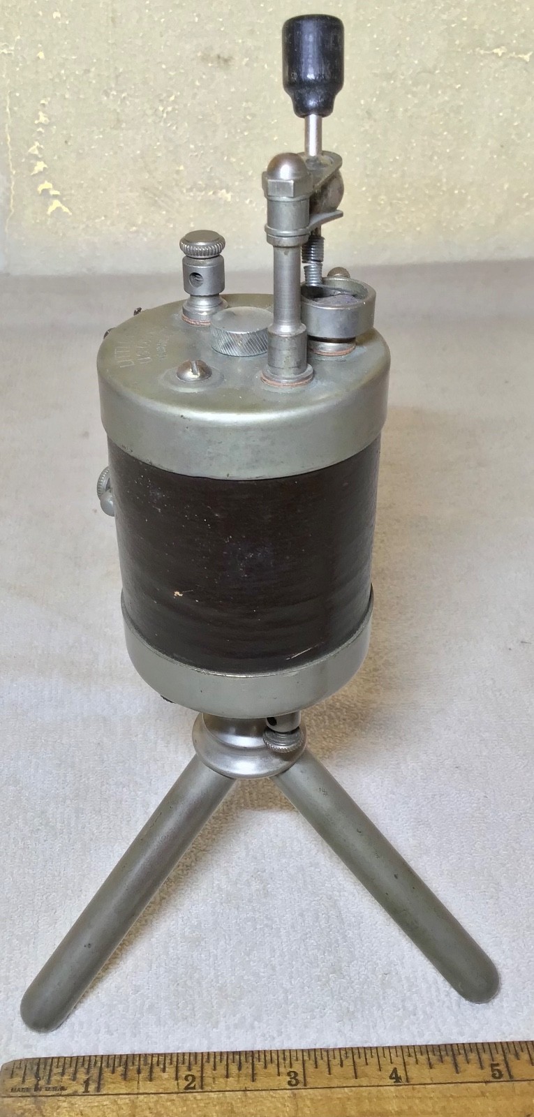 RARE antique 1920's old ~THE LITTLE GEM~ vintage CRYSTAL RADIO SET old apparatus