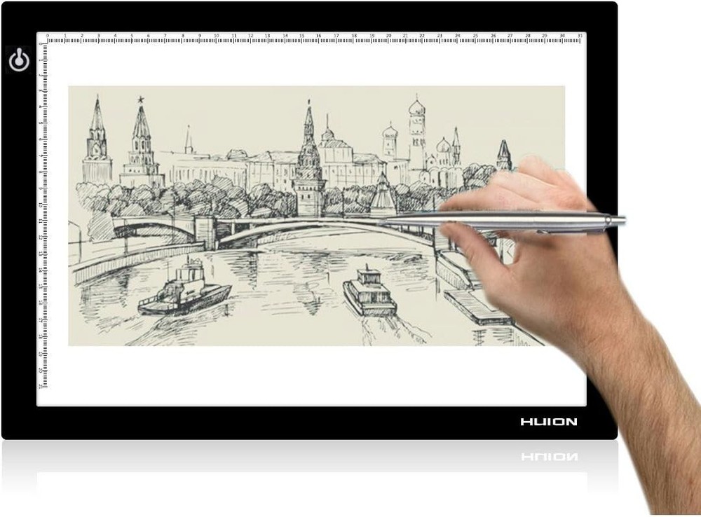 Ultra-Thin USB Powered A4 LED Light Pad - Adjustable Brightness for Artists