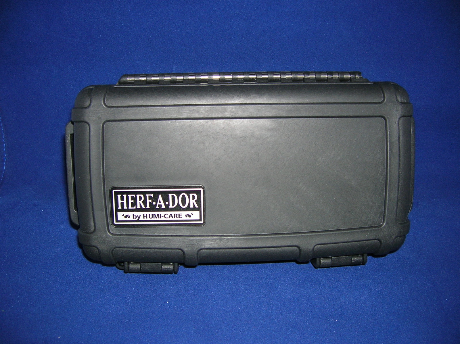 Herf A Dor X10 Black Cigar Caddy Humidor Waterproof Holder Case Humi Care - NEW