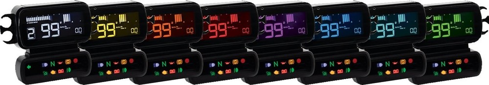 Koso D2 LCD Multifunction Speedometer Gauge (BA080030)