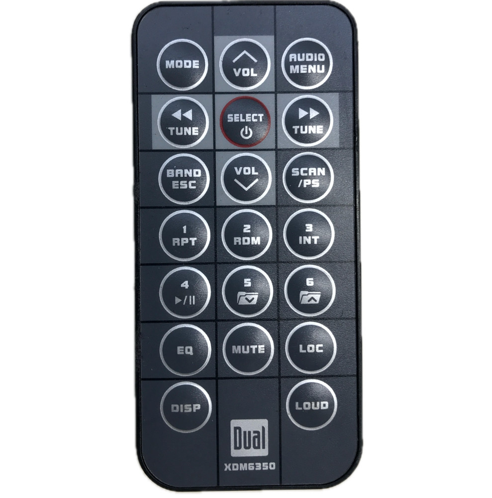 Original Dual XDMA6350 Remote Control OEM Replacement