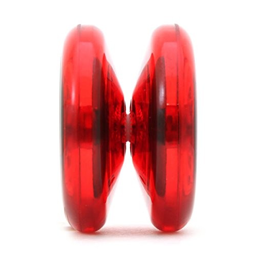 YoYoFactory SPINSTAR Yo-Yo - Starter beginner yoyo with basic DVD region 2 Red