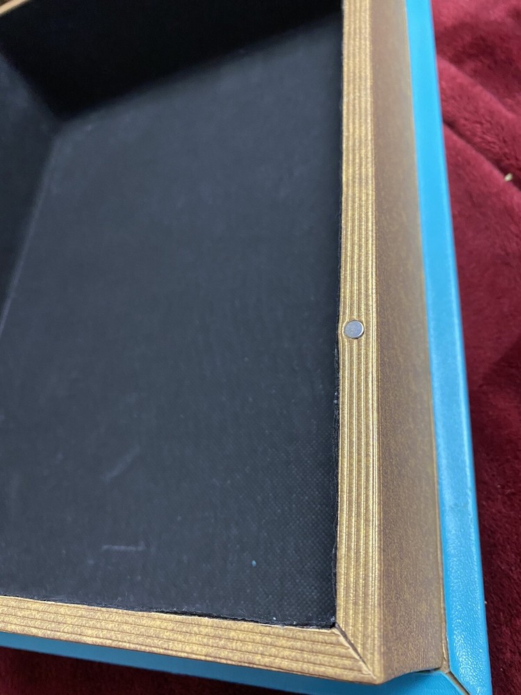 Large Teal Book Box
