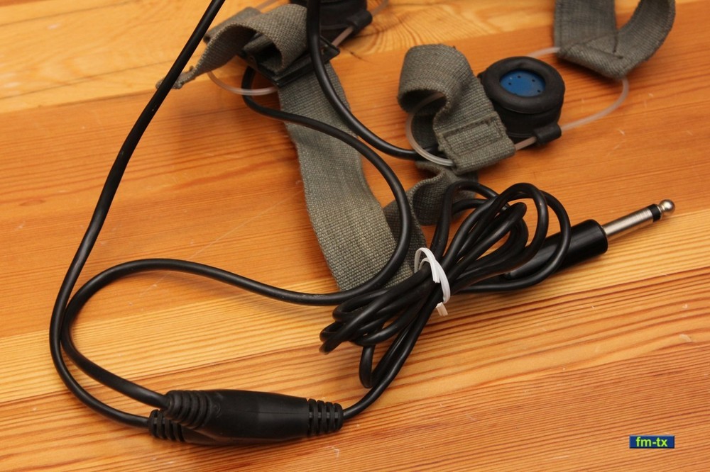 UNDER THE HELMET HEADPHONES - model SL-2 - NOS - SURPLUS