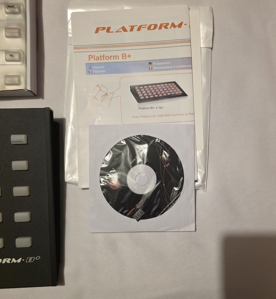 Icon Pro PLATFORM B+ 50 Button Module for Platform M+ DAW Control Surface