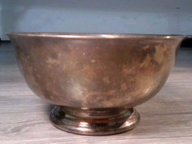 Gorham EP Brass 5 Inch Silver plated Bowl