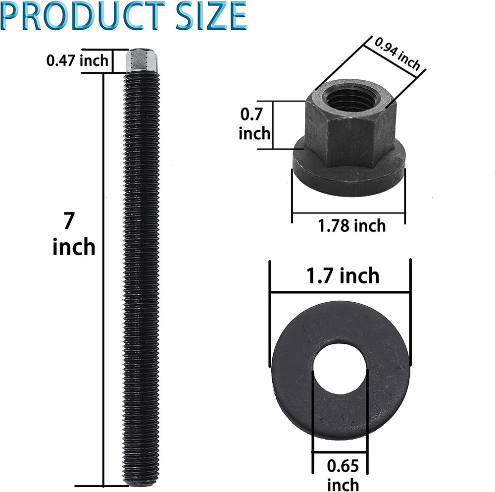 LS Harmonic Balancer Installation Tool Crank Pulley Install Tool 551141 Compatib