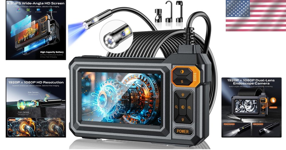 Mechanic Inspection Camera, Cool Gadgets for Men