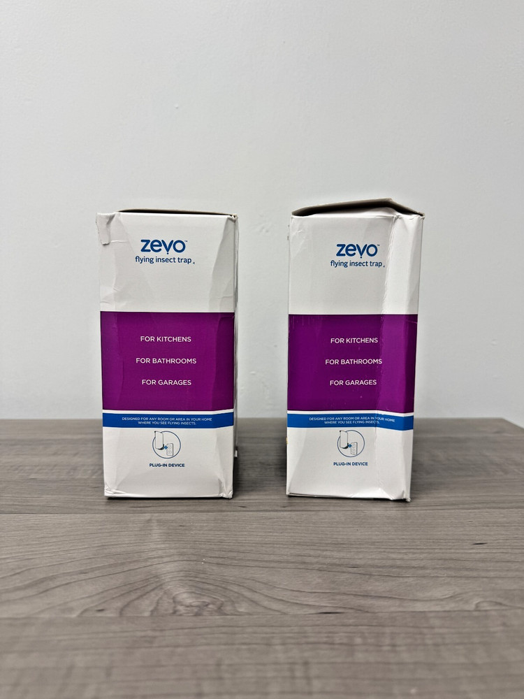 Zevo Electric Flying Insect Trap Starter Kit 2 Pack