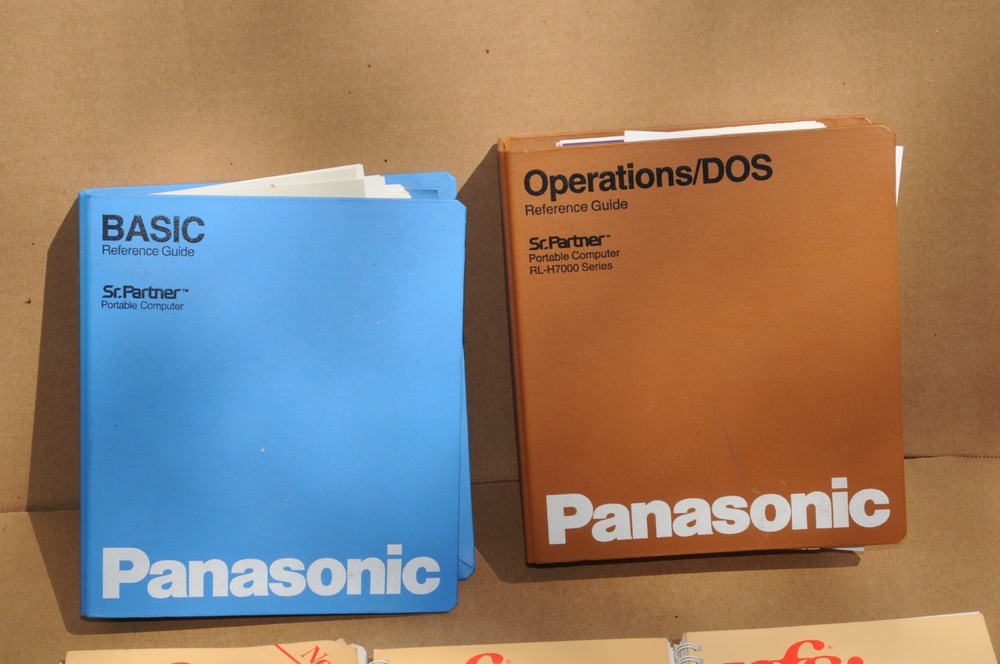 PANASONIC SR. PARTNER PORTABLE COMPUTER, USED, WORKING