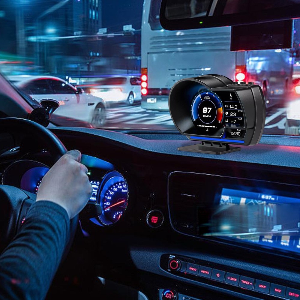 Mode Head Up Display HUD for Windshield Speed Navigation Alerts Driving Data