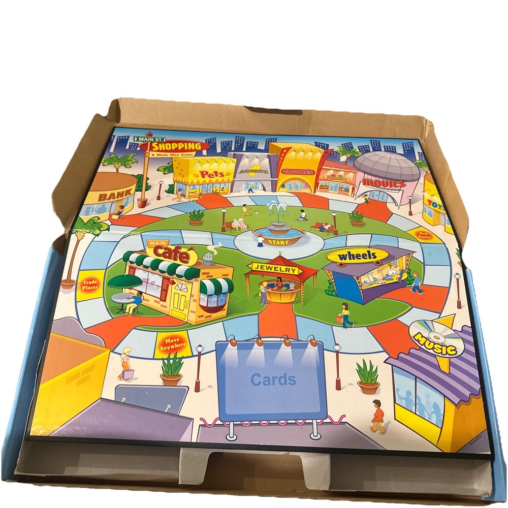 Main St Shopping Lakeshore Educational Board Game Reading Comp Level 2