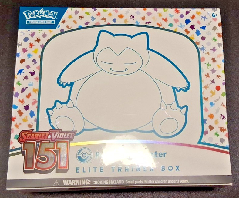 Small Tear 151 Pokemon Center ETB Elite Trainer Box Sealed Pokemon