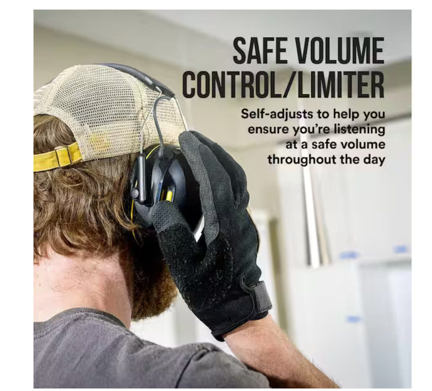 3M WorkTunes Connect Hearing Protector with Bluetooth Technology