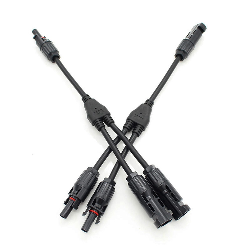 Y Branch Cable Solar Panel Connection Adapter Connector Extension for Off Grid