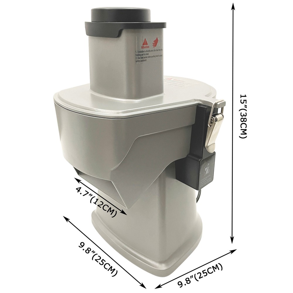 110V Small Commercial Fruit and Vegetable Cutting Machine Dicing Machine 200W