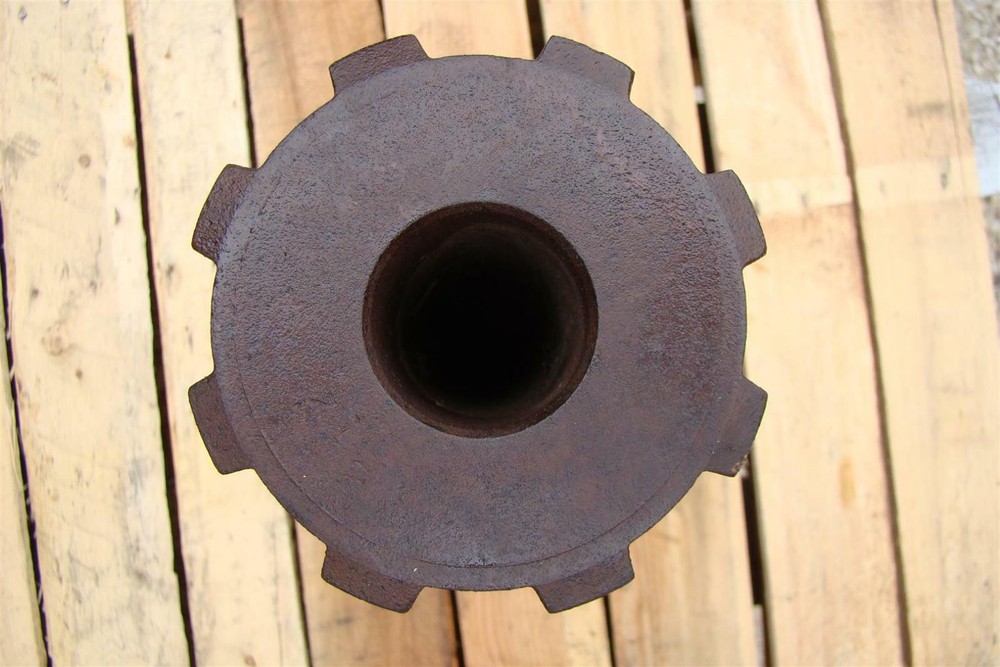 7-1/2" Hammer Drilling Bit TCI Button Flat Face 8 Spline