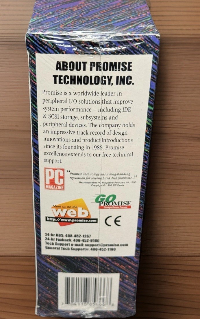 Promise Technology Ultra66 Ultra ATA/66 PCI Controller Card - New