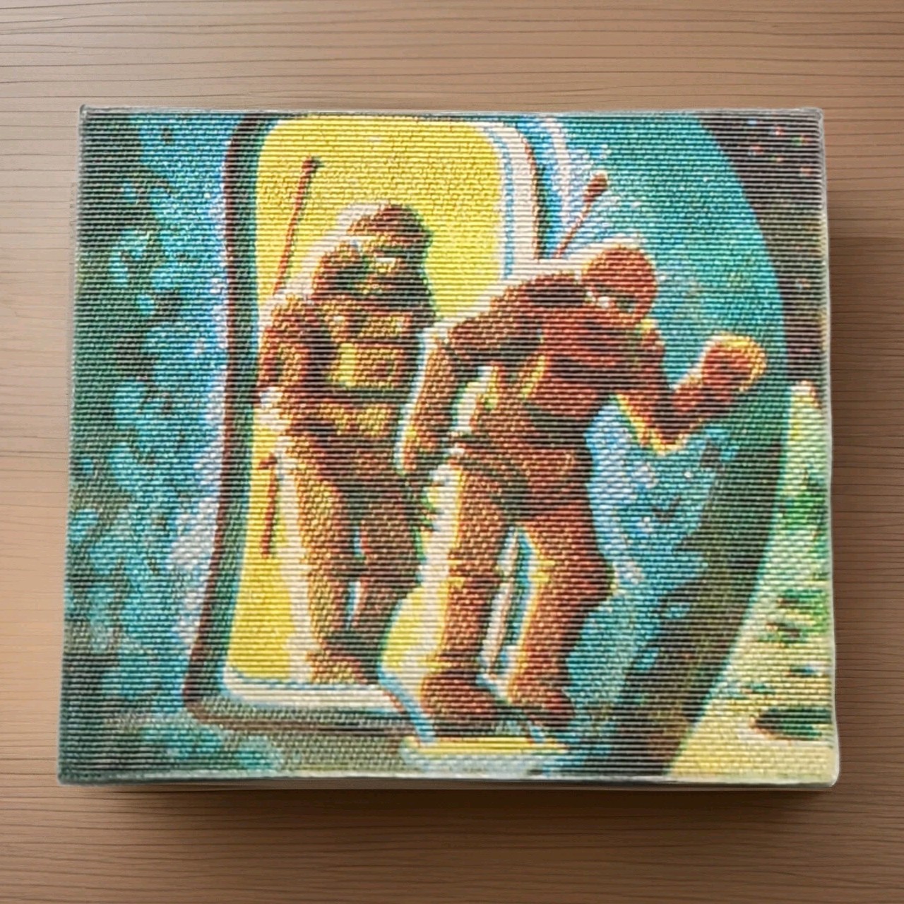 Vtg Vari-Vue Space Flicker Pins Retro Futurism 1960s Lenticular Rocket Astronaut