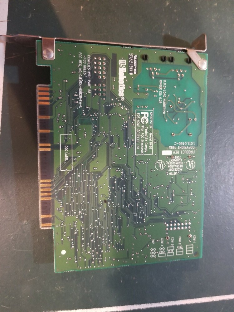 US Robotics 0460 Modem Card