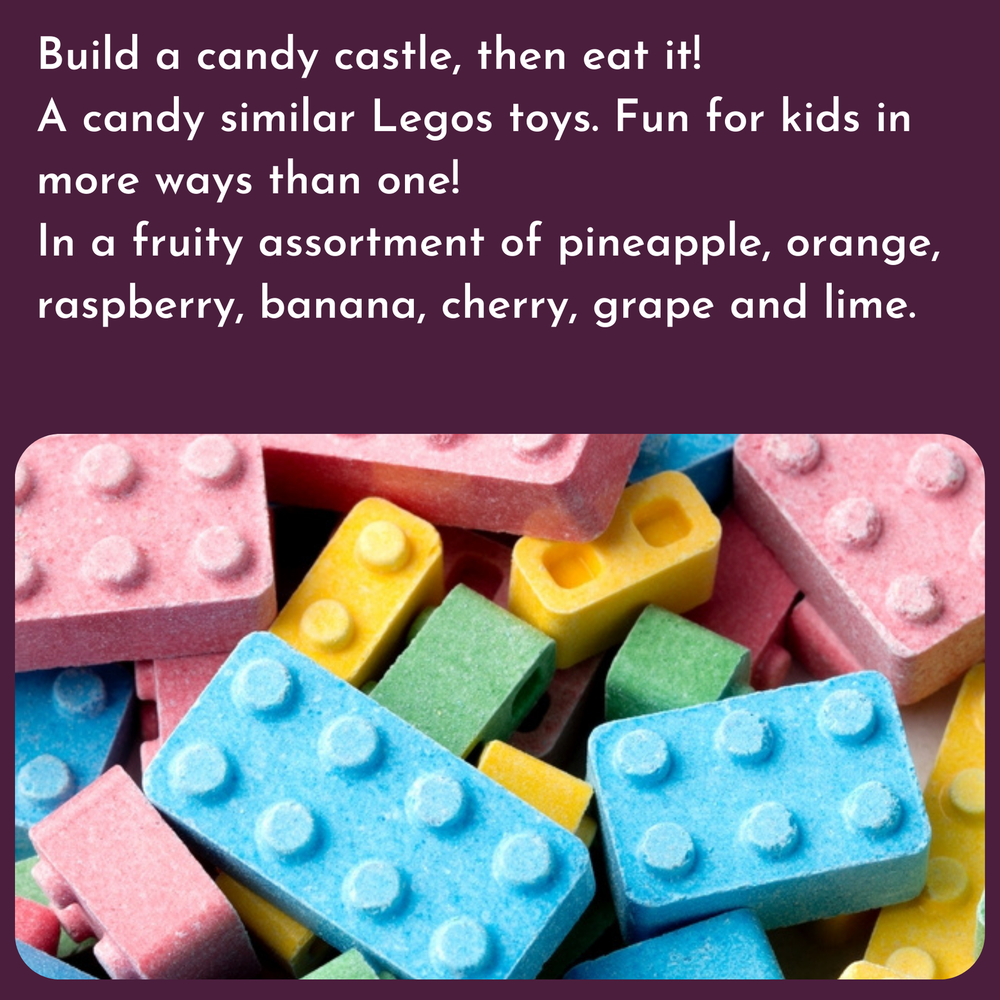 Candy Blocks - Pick a Size - Free Expedited Shipping!