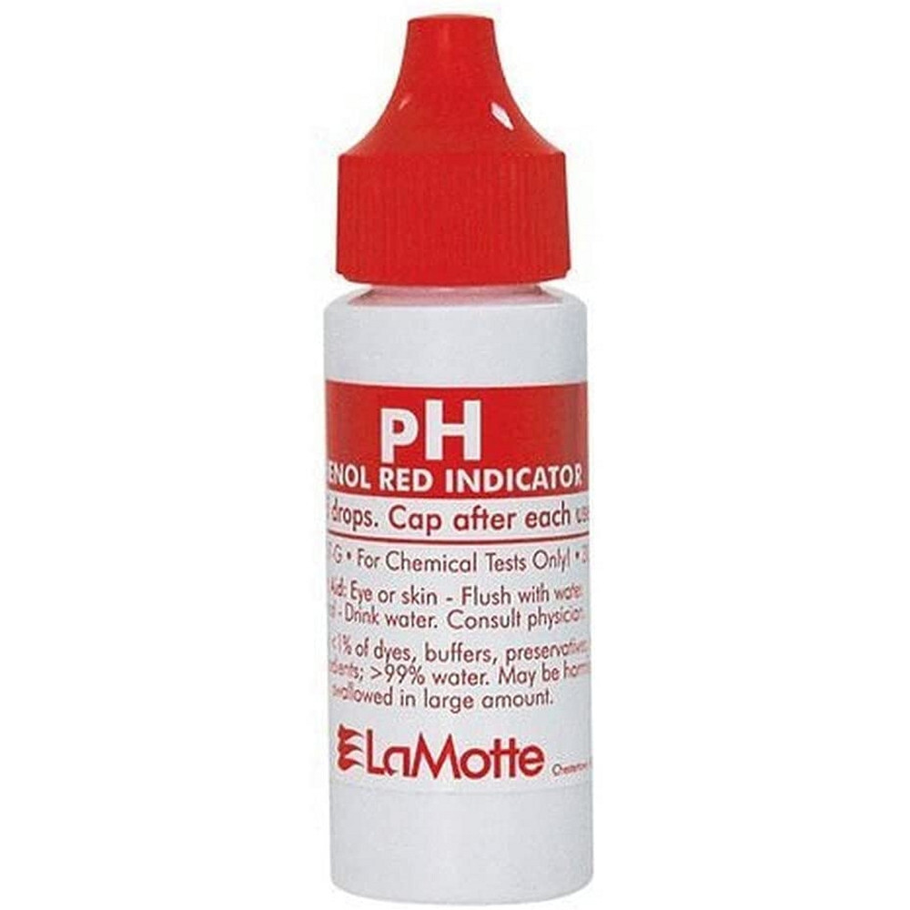 LaMotte pH liquid reagent 30 ml, Exp 6/2026, 7037-G, Color Q 2056