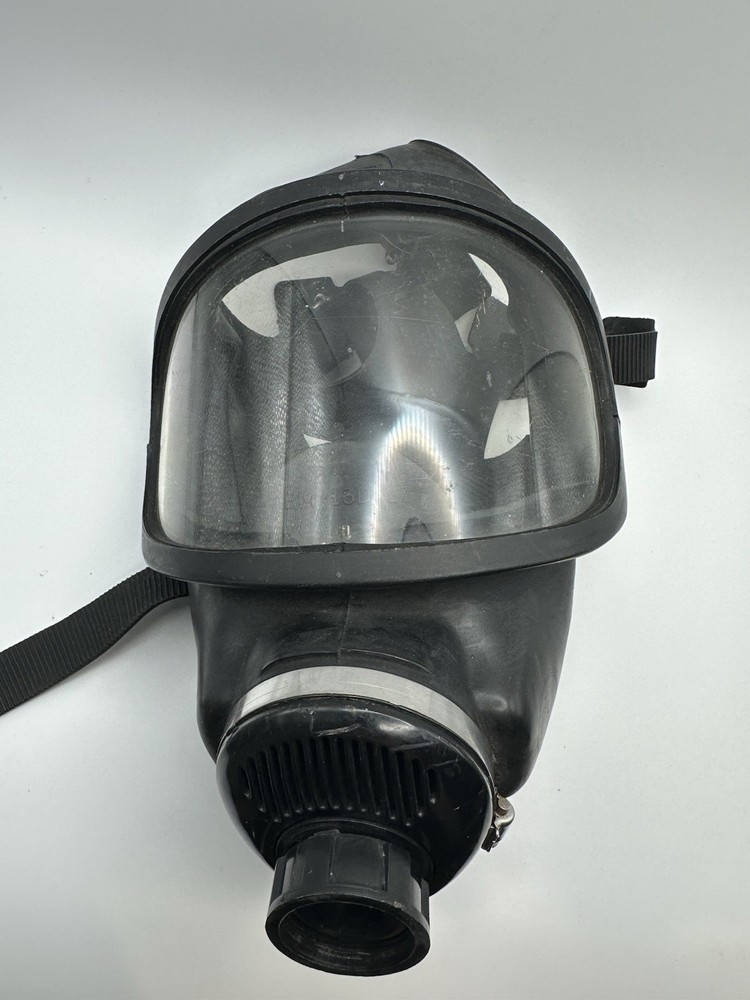 Vintage MSA Full Face Adjustable Gas Mask