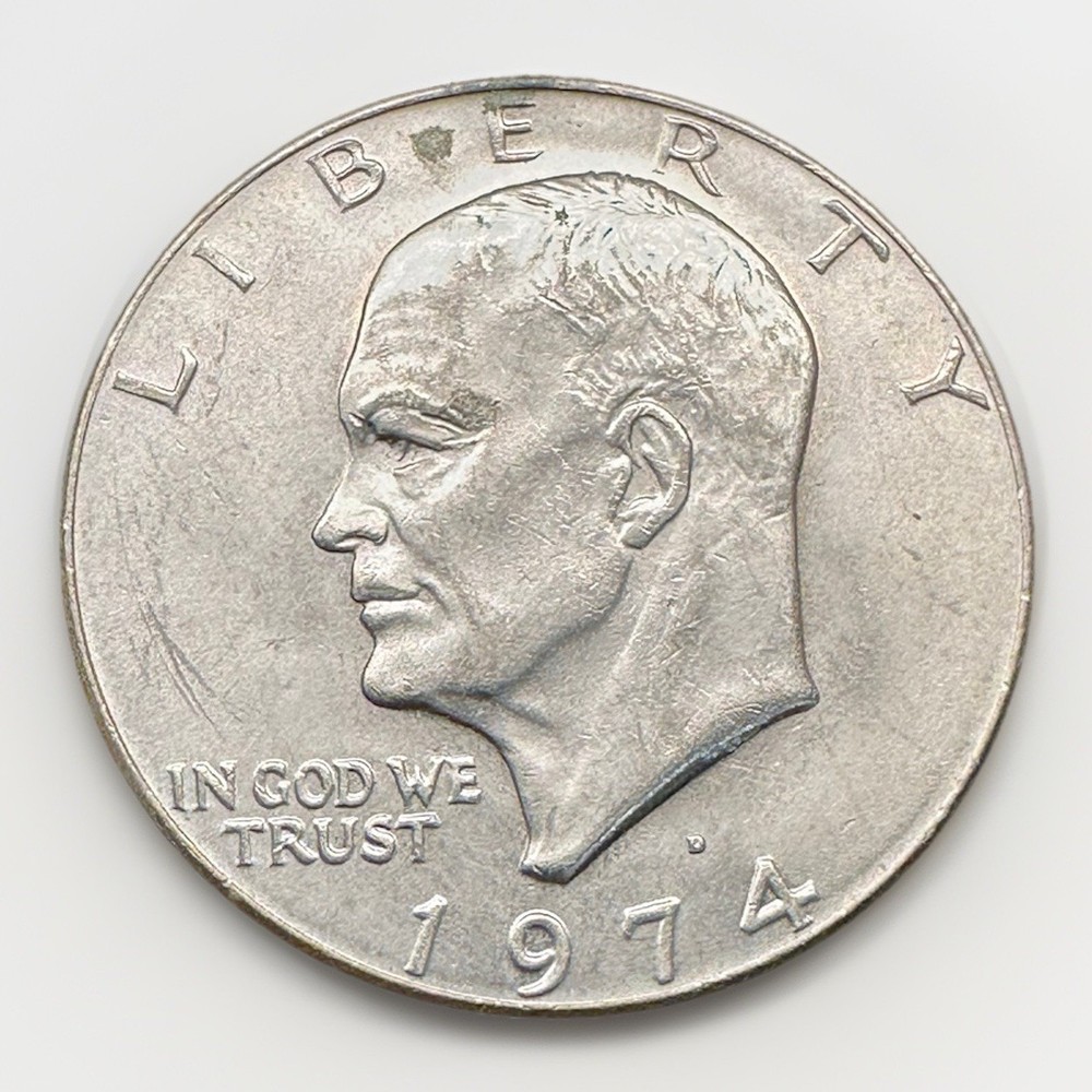 1974 D Eisenhower Dollar. BU