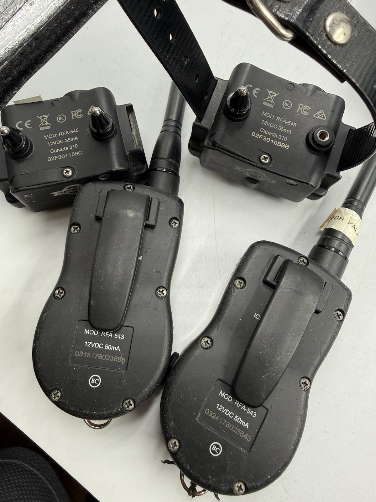 Huge Dog Training Collar Lot - Dogtra, SportDOG, PetSafe - 15+ Units - UNTESTED