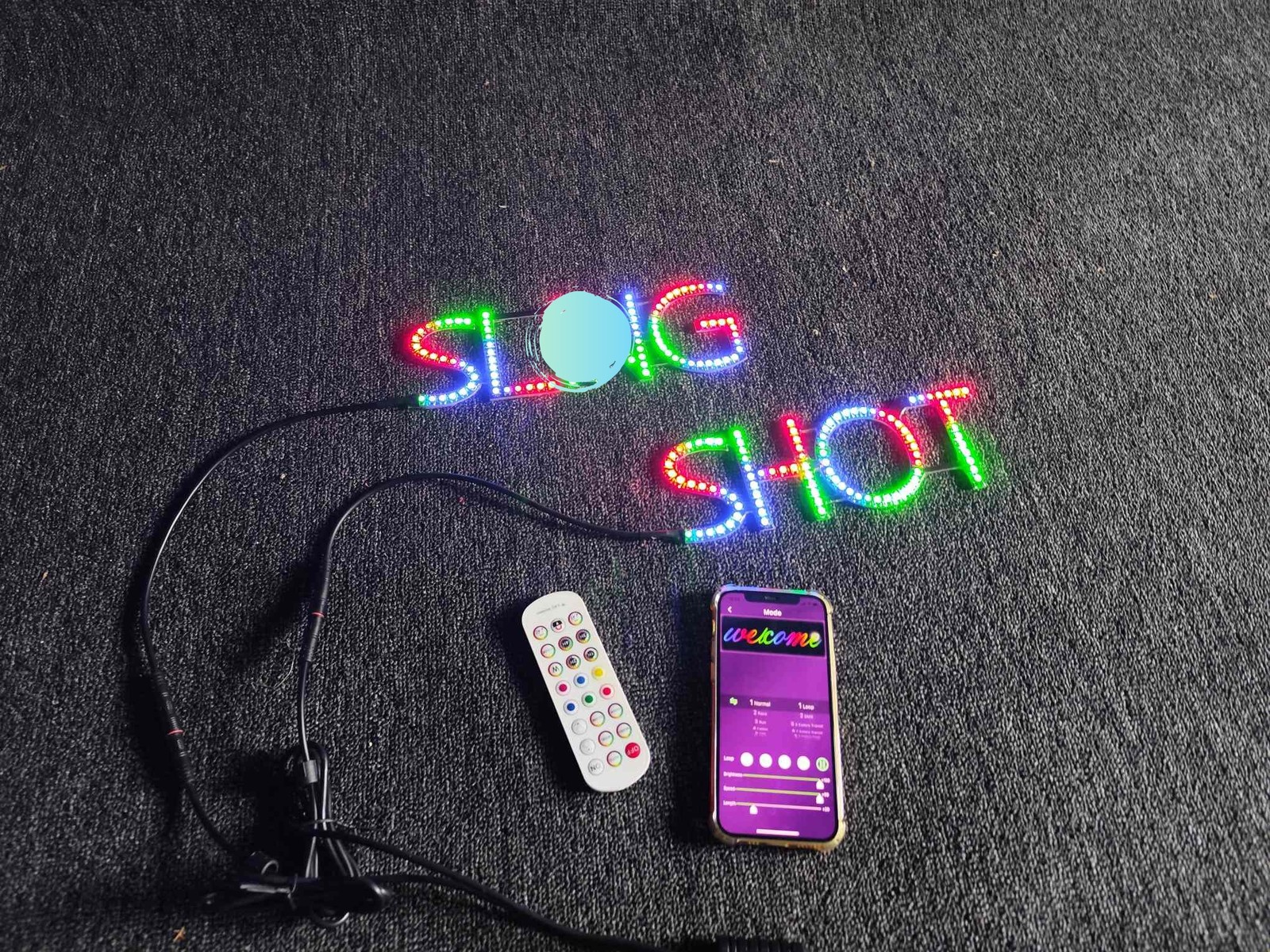 "Slingshot" Rear Letters /Hood Lights CHASING Color LED For polaris Slingshots