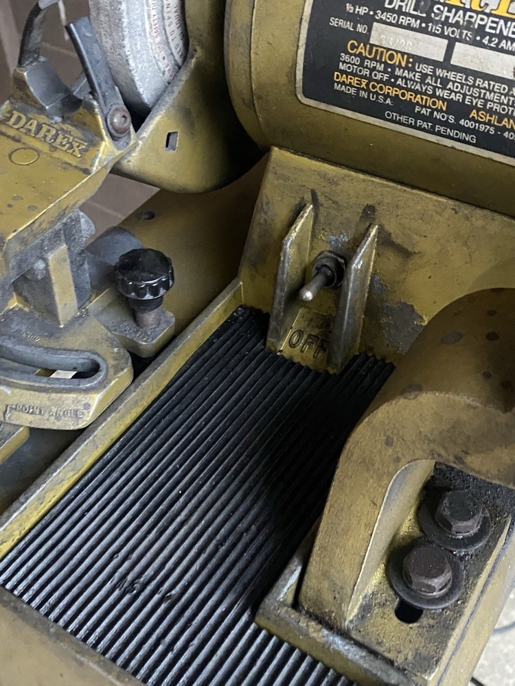 DAREX DRILL SHARPENER w/ STAND