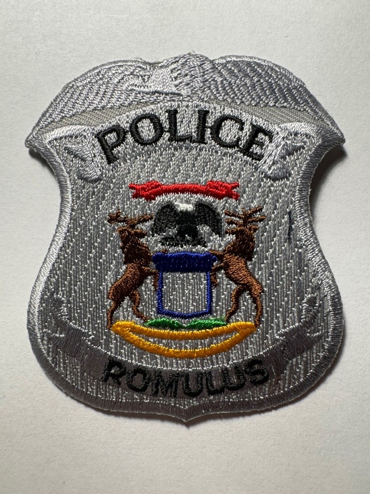 Romulus Michigan Police Patch